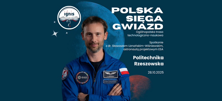 Spotkanie z astronautą dr. inż. Sławoszem Uznańskim-Wiśniewskim